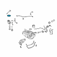 OEM Toyota Prius Fuel Pump Assembly Lock Ring Diagram - 77144-47040