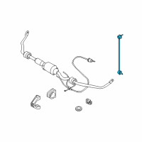 OEM BMW Alpina B7 Swing Support, Front, Left Diagram - 31-30-6-781-545