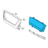 OEM 2017 Honda HR-V Switch Assy., Auto Air Conditioner Diagram - 79602-T7W-A82