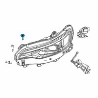 OEM Jeep Wagoneer Screw-HEXAGON Head Diagram - 6511150AA