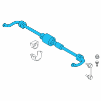 OEM BMW 640i Gran Coupe Active Stabilizer Bar Diagram - 37-12-6-775-206