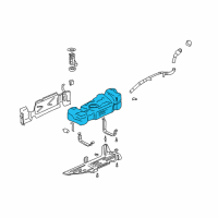 OEM Fuel Tank Diagram - 15229310