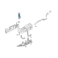 OEM 2007 Buick Rainier Fuel Pump Diagram - 15077623