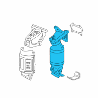 OEM 2012 Honda Crosstour Converter, Primary Diagram - 18190-5J0-A00