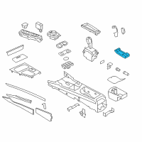 OEM 2011 BMW 750Li xDrive Phone Holder Diagram - 51-16-9-202-267