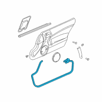 OEM 2010 Dodge Viper WEATHERSTRIP-Front Door SILL Secondary Diagram - 4865565AD