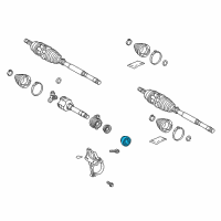 OEM 2019 Toyota C-HR Oil Seal Diagram - 90311-40041