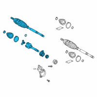 OEM Toyota C-HR Axle Assembly Diagram - 43420-10310