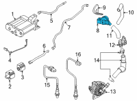 OEM 2022 Hyundai Santa Fe Valve-PURGE Control Diagram - 28910-2M442