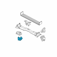 OEM 2005 Mercury Mountaineer Front Mount Diagram - 5L2Z-6038-BC