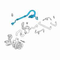 OEM 2000 Honda CR-V Hose Diagram - 53713-S10-505