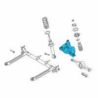 OEM 2000 Infiniti I30 Member Re Suspension Diagram - 55401-2Y010