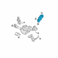 OEM 2006 Dodge Ram 1500 Bracket-Transmission Mount Diagram - 55366619AE