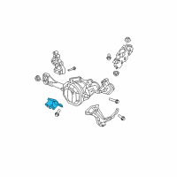 OEM Ram 1500 Bracket-Engine Mount Diagram - 55366767AD