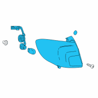 OEM Buick Envision Tail Lamp Assembly Diagram - 84246416