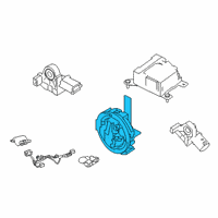 OEM Infiniti QX50 Sensor-Side AIRBAG, RH Diagram - 98836-5NA6B