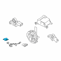 OEM Nissan Altima Controller Assembly-OCCUPANT Sensor Diagram - 98856-9HE1A