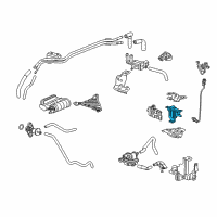 OEM Honda Module Assy., Evaporative LEAkcheck Diagram - 17391-TLA-A03