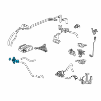 OEM 2022 Honda Accord Pump Assy, Jet Pur Diagram - 36164-5AA-A01