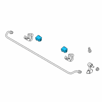OEM 2022 Hyundai Veloster N Bush-Stabilizer Bar Diagram - 55513-A2000
