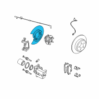 OEM 2018 Chrysler 300 Adapter-Parking Brake Diagram - 5137620AA