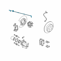 OEM 2010 Dodge Challenger Sensor-Anti-Lock Brakes Diagram - 4779456AB