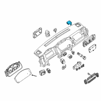 OEM 2012 Nissan Pathfinder Control Assembly-Key Less Diagram - 28595-9CH0B