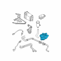 OEM Dodge Pump-Leak Detection Diagram - 4891422AD