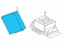 OEM 2022 Ford F-150 MODULE - TRAILER BRAKE Diagram - MU5Z-19H332-A