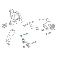 OEM 2019 Nissan Maxima Plate Location Rear Spring Diagram - 55227-3TA0A