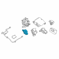 OEM 2017 Nissan Titan Sensor-Side AIRBAG, RH Diagram - 98836-3JA9A