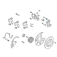 OEM Hyundai Palisade Boot-Guide Rod Diagram - 58164-S1300