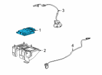 OEM Chevrolet Corvette Module Diagram - 84956234