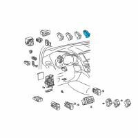 OEM 2018 Toyota Highlander Control Switch Diagram - 84930-0E030