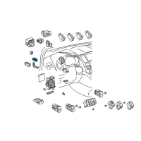 OEM 2011 Lexus RX350 Block Sub-Assy, Relay Diagram - 82602-48050