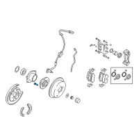 OEM Hyundai Santa Fe Bolt-Hub Diagram - 52752-37000