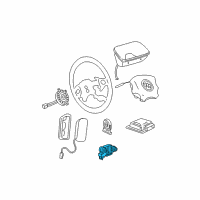 OEM 2003 Buick Rendezvous Impact Sensor Diagram - 10313521
