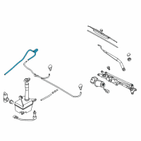 OEM Kia Hose & Connector Assembly Diagram - 986603F300