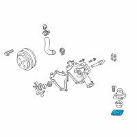 OEM 1994 Jeep Grand Cherokee Gasket-THERMOSTAT Diagram - 53021051AB