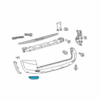 OEM Scion xD Reflector Diagram - 81910-13022