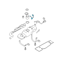 OEM 2011 Ford F-150 Fuel Gauge Sending Unit Diagram - 9L3Z-9A299-D