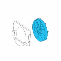 OEM 2007 Dodge Sprinter 3500 Fan-Cooling Diagram - 68012412AA