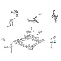 OEM 2006 Acura RSX Bolt, Flange (12X75) Diagram - 90396-S5A-010