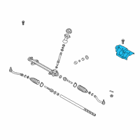 OEM 2019 Hyundai Santa Fe XL Heat Protector Diagram - 57260-2W000