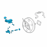 OEM Hyundai Venue Cylinder Assembly-Brake Master Diagram - 58510-K2310