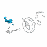 OEM Hyundai Venue Reservoir-Master Cylinder Diagram - 58511-K2360