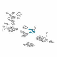 OEM 2007 Honda Accord Sensor, Air Fuel Ratio Diagram - 36531-RAA-A02