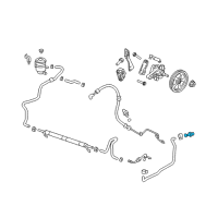 OEM 1997 Honda CR-V Pipe, Return (10MM) Diagram - 53720-SP0-020