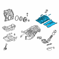 OEM 2017 BMW 430i Gran Coupe Cylinder Head Cover Diagram - 11-12-7-611-278