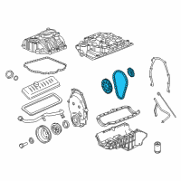 OEM GMC Savana 1500 Timing Drive Pkg Diagram - 89060443